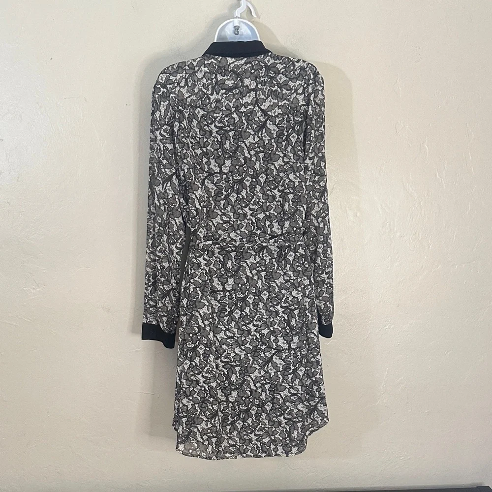 Michael Kors Black and White Midi Dress - Picture 2 of 4